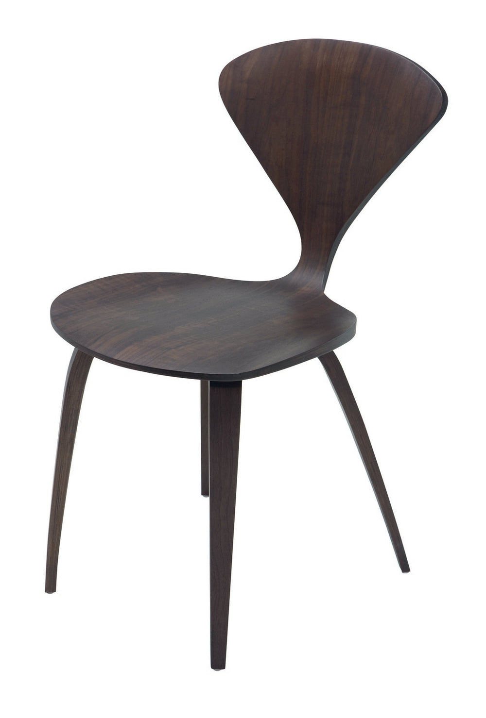 Nuevo Canada - Dining Chair - Satine - Dark Walnut- Union Lighting Luminaires Decor