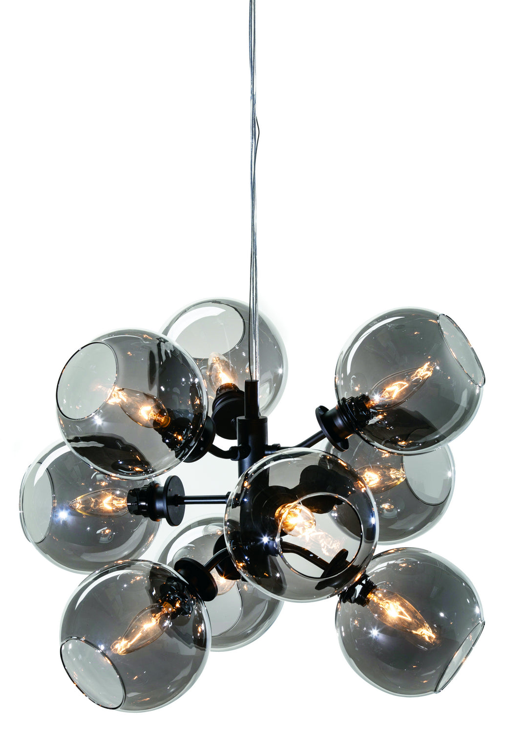 Nuevo Canada - Pendant - Atom 9 - Grey- Union Lighting Luminaires Decor