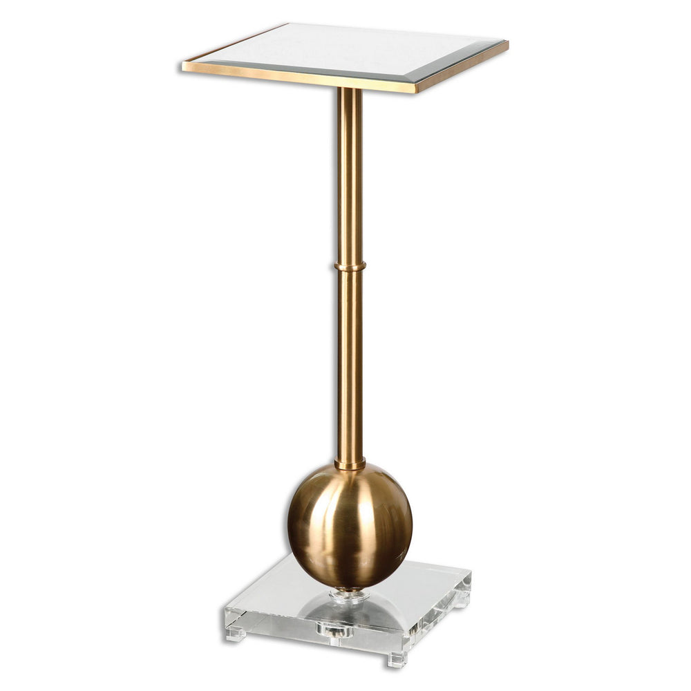 Uttermost - Accent Table - Laton - Brushed Brass Metal- Union Lighting Luminaires Decor