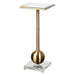 Uttermost - Accent Table - Laton - Brushed Brass Metal- Union Lighting Luminaires Decor