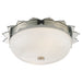 Visual Comfort Signature Canada - Two Light Flush Mount - Rachel - Polished Nickel- Union Lighting Luminaires Decor