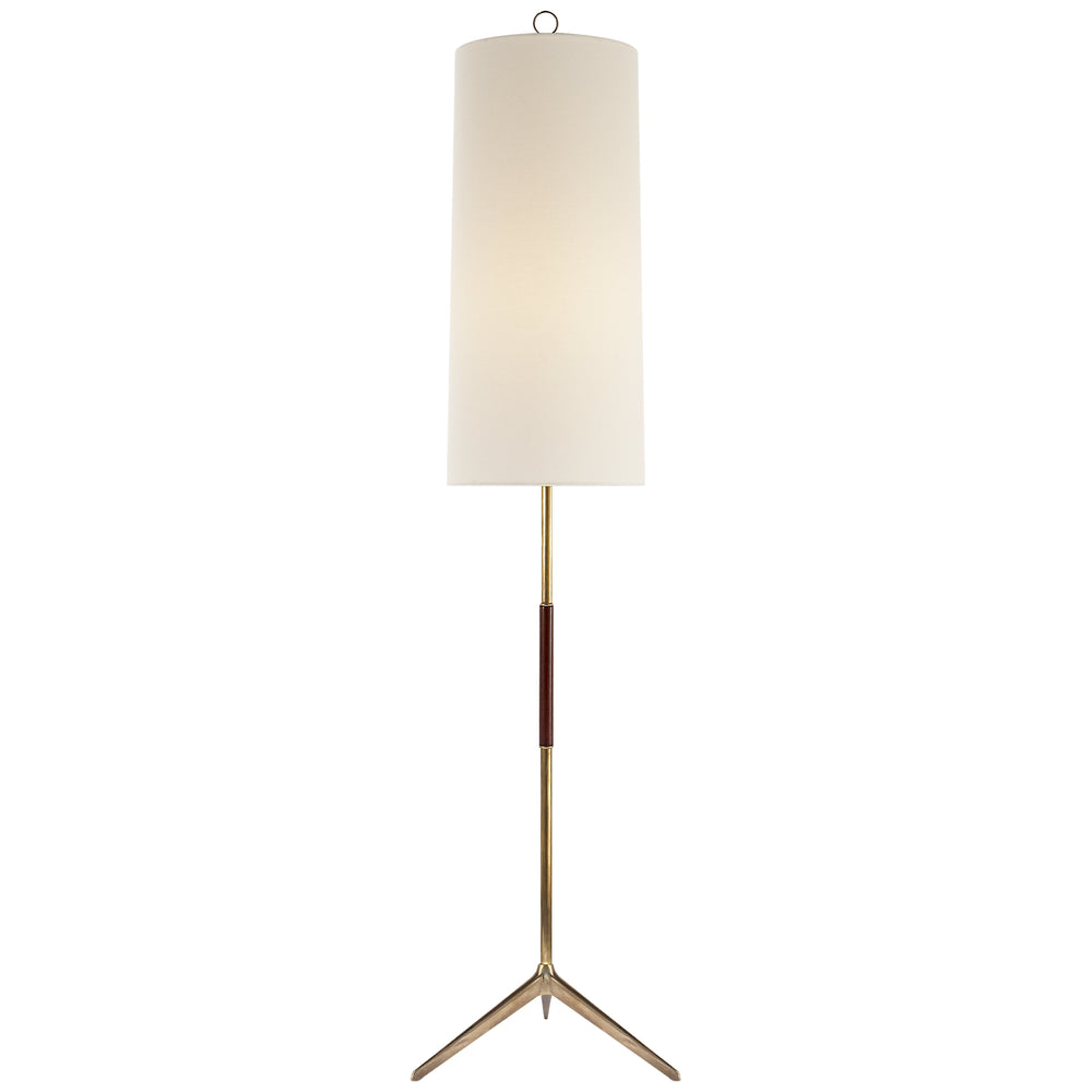 Visual Comfort Signature Canada - One Light Floor Lamp - Frankfort - Hand-Rubbed Antique Brass- Union Lighting Luminaires Decor