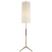 Visual Comfort Signature Canada - One Light Floor Lamp - Frankfort - Hand-Rubbed Antique Brass- Union Lighting Luminaires Decor