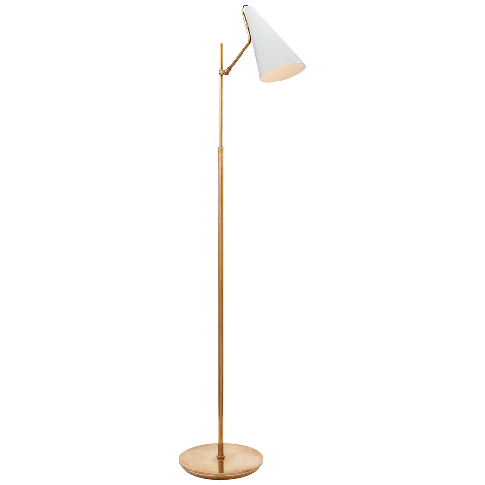 Visual Comfort Signature Canada - One Light Floor Lamp - Clemente - Plaster White- Union Lighting Luminaires Decor