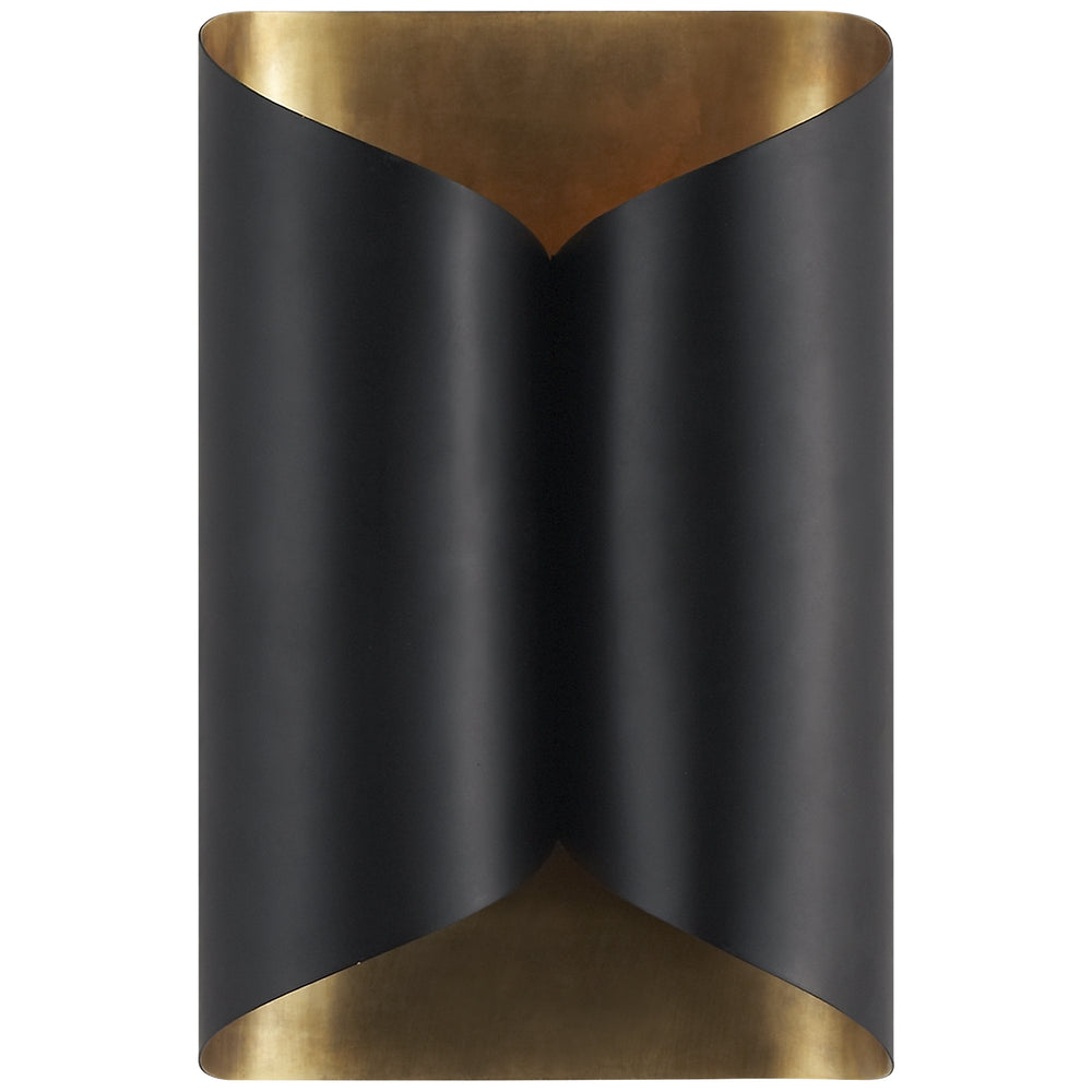 Visual Comfort Signature Canada - Two Light Wall Sconce - selfoss - Black and Brass- Union Lighting Luminaires Decor