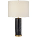 Visual Comfort Signature Canada - One Light Table Lamp - Cliff - Black Marble- Union Lighting Luminaires Decor