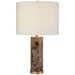 Visual Comfort Signature Canada - One Light Table Lamp - Cliff - Brown Marble- Union Lighting Luminaires Decor