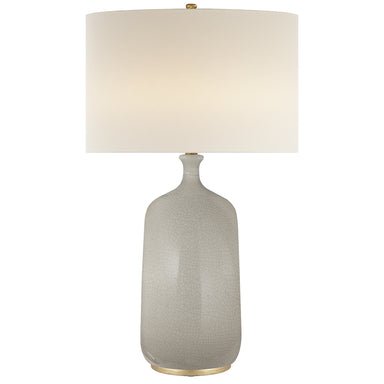 Visual Comfort Signature Canada - One Light Table Lamp - Culloden Table - Bone Craquelure- Union Lighting Luminaires Decor