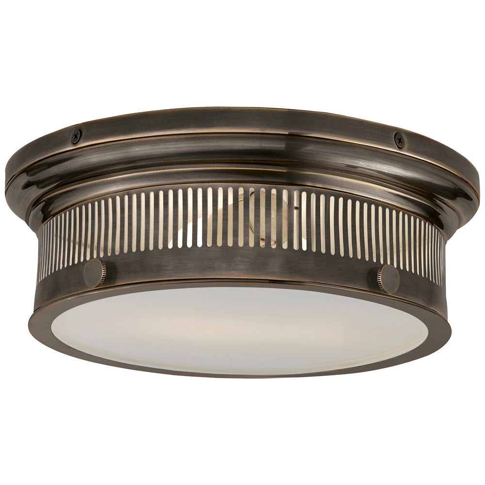 Visual Comfort Signature Canada - Two Light Flush Mount - Alderly - Bronze- Union Lighting Luminaires Decor