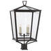 Visual Comfort Signature Canada - Four Light Post Lantern - Darlana Outdoor - Bronze- Union Lighting Luminaires Decor