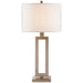 Visual Comfort Signature Canada - One Light Table Lamp - Mod - Burnished Silver Leaf- Union Lighting Luminaires Decor
