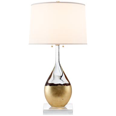 Visual Comfort Signature Canada - Two Light Table Lamp - Sculptural Table - Crystal- Union Lighting Luminaires Decor