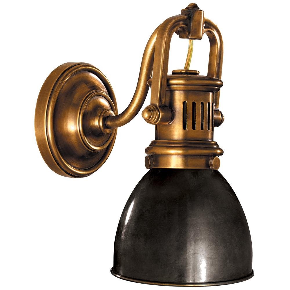 Visual Comfort Signature Canada - One Light Wall Sconce - Yoke - Hand-Rubbed Antique Brass- Union Lighting Luminaires Decor