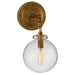 Visual Comfort Signature Canada - One Light Wall Sconce - Katie Globe - Hand-Rubbed Antique Brass- Union Lighting Luminaires Decor