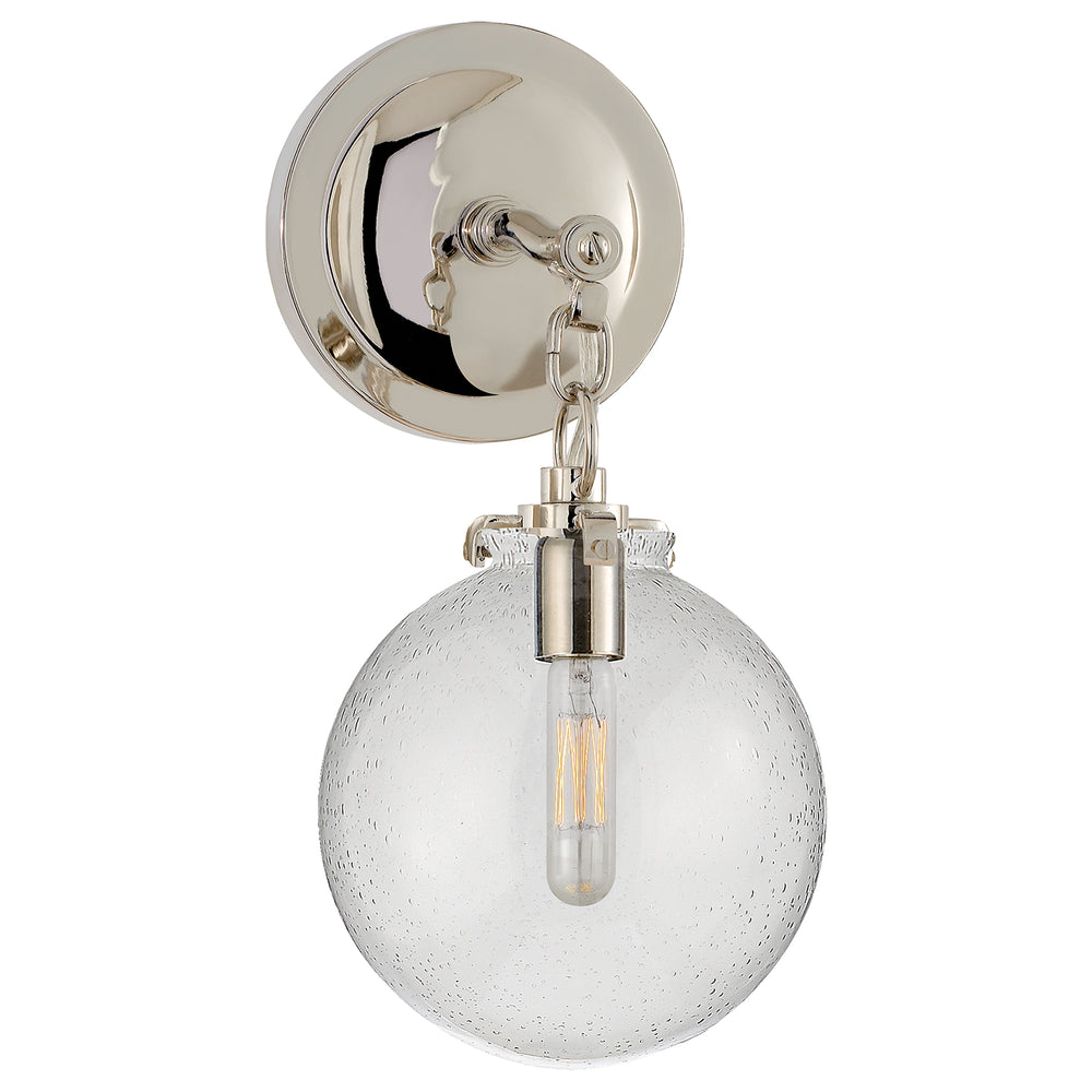 Visual Comfort Signature Canada - One Light Wall Sconce - Katie Globe - Polished Nickel- Union Lighting Luminaires Decor