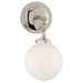 Visual Comfort Signature Canada - One Light Wall Sconce - Katie Globe - Polished Nickel- Union Lighting Luminaires Decor