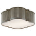 Visual Comfort Signature Canada - Four Light Flush Mount - Tilden - Antique Nickel- Union Lighting Luminaires Decor