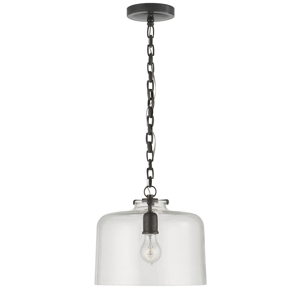 Visual Comfort Signature Canada - One Light Pendant - Katie Dome - Bronze- Union Lighting Luminaires Decor