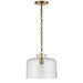 Visual Comfort Signature Canada - One Light Pendant - Katie Dome - Hand-Rubbed Antique Brass- Union Lighting Luminaires Decor