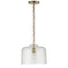 Visual Comfort Signature Canada - One Light Pendant - Katie Dome - Hand-Rubbed Antique Brass- Union Lighting Luminaires Decor