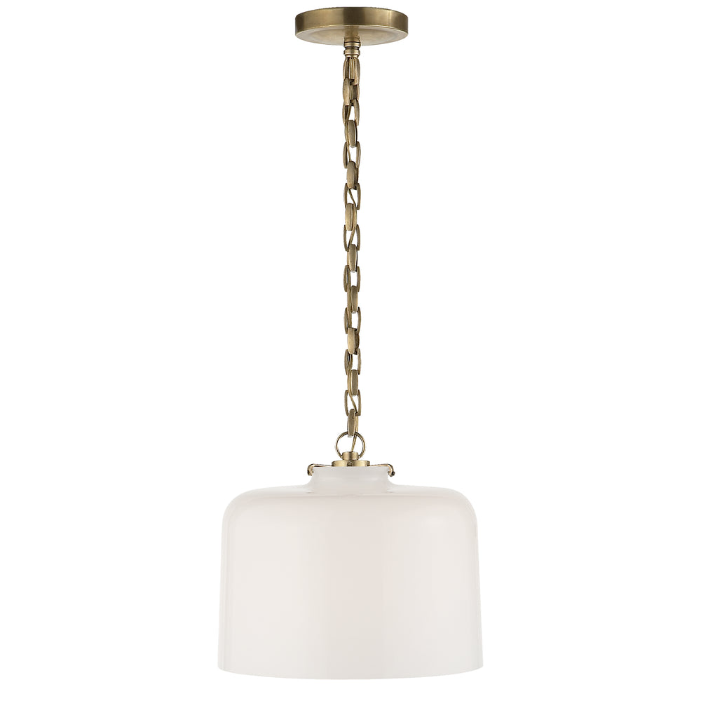 Visual Comfort Signature Canada - One Light Pendant - Katie Dome - Hand-Rubbed Antique Brass- Union Lighting Luminaires Decor