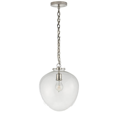 Visual Comfort Signature Canada - One Light Pendant - Katie Acorn - Polished Nickel- Union Lighting Luminaires Decor