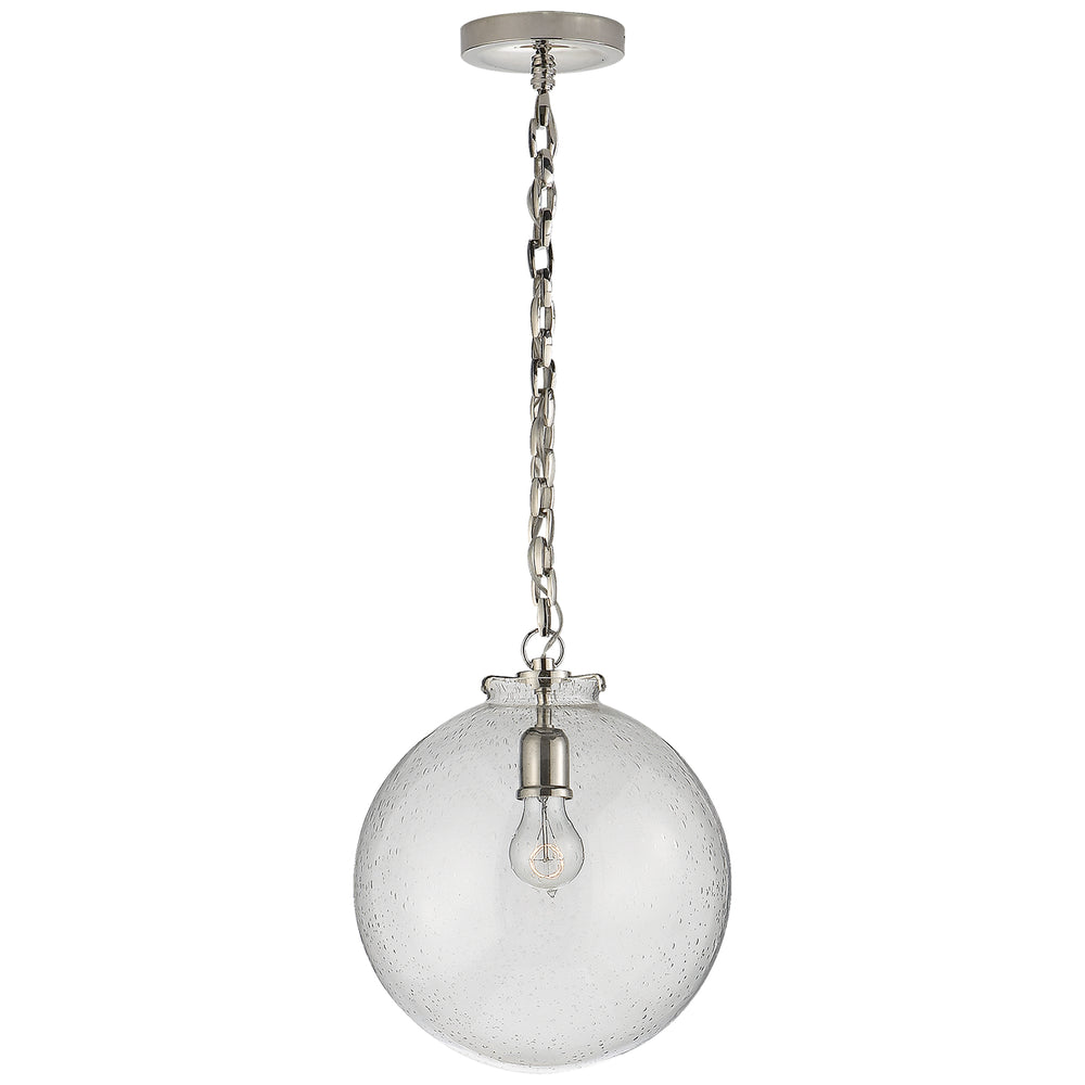 Visual Comfort Signature Canada - One Light Pendant - Katie Globe - Polished Nickel- Union Lighting Luminaires Decor