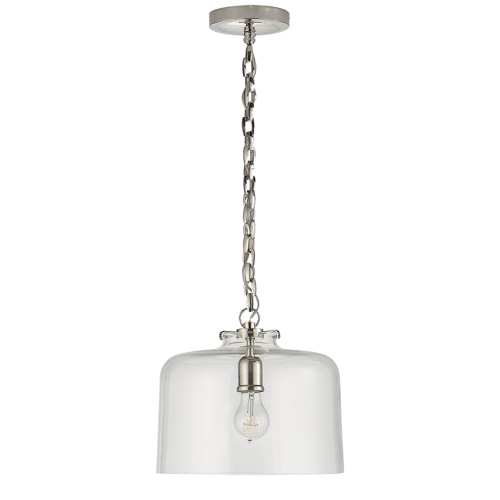 Visual Comfort Signature Canada - One Light Pendant - Katie Dome - Polished Nickel- Union Lighting Luminaires Decor