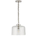 Visual Comfort Signature Canada - One Light Pendant - Katie Dome - Polished Nickel- Union Lighting Luminaires Decor