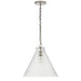 Visual Comfort Signature Canada - One Light Pendant - Katie Conical - Polished Nickel- Union Lighting Luminaires Decor