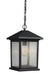 Z-Lite Canada - One Light Outdoor Chain Mount Ceiling Fixture - Portland - Oil Rubbed Bronze- Union Lighting Luminaires Decor