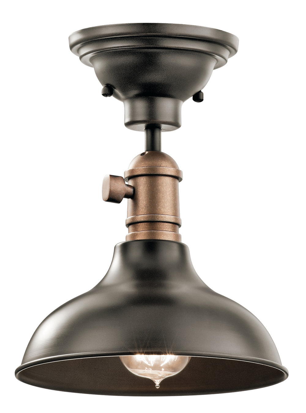 Kichler Canada - One Light Mini Pendant/Wall - Cobson - Olde Bronze- Union Lighting Luminaires Decor