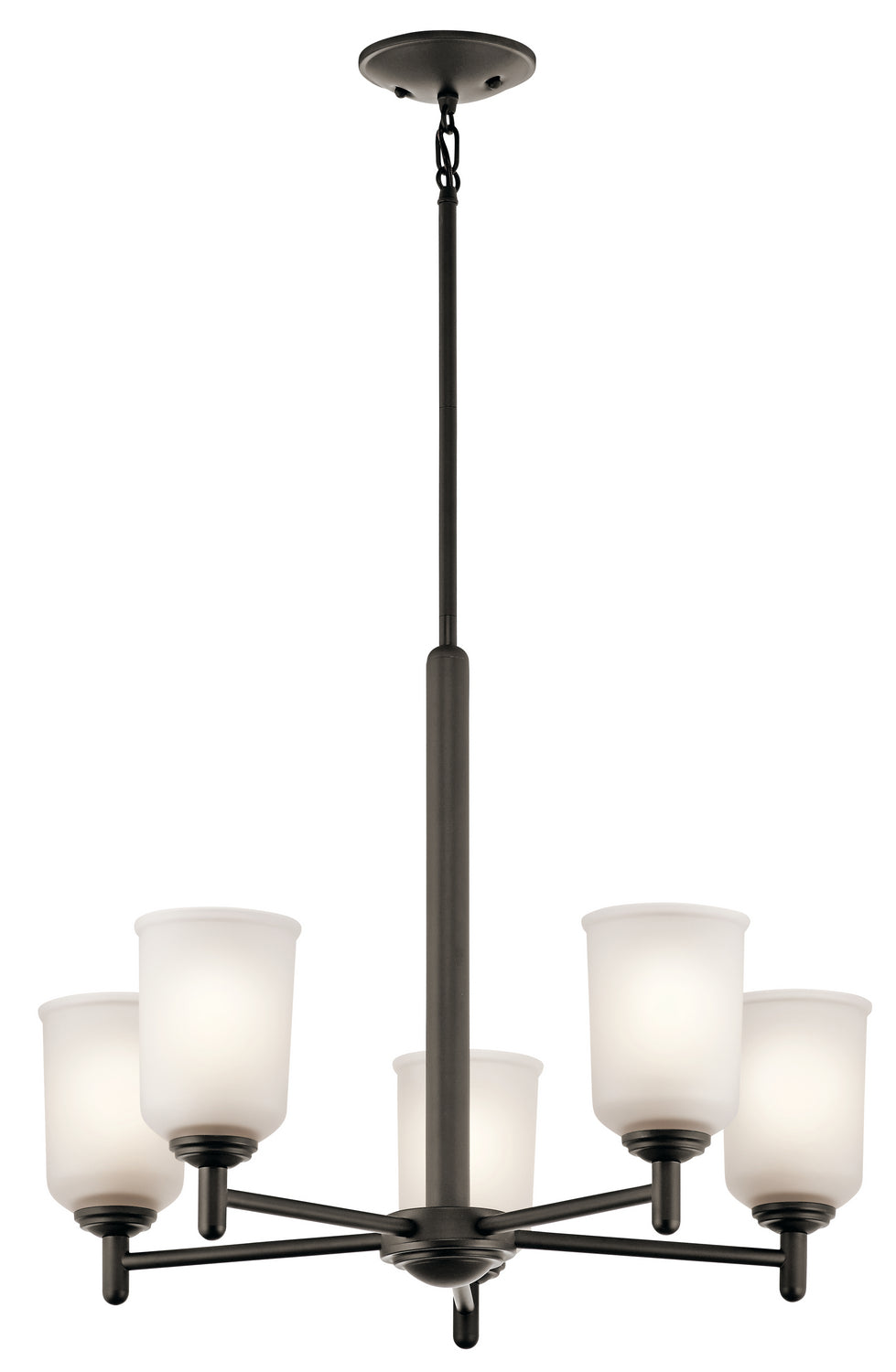 Kichler Canada - Five Light Chandelier - Shailene - Olde Bronze- Union Lighting Luminaires Decor