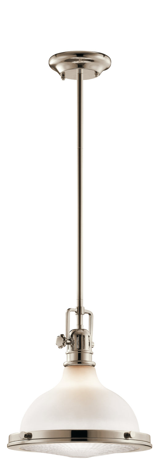 Kichler Canada - One Light Pendant - Hatteras Bay - Polished Nickel- Union Lighting Luminaires Decor