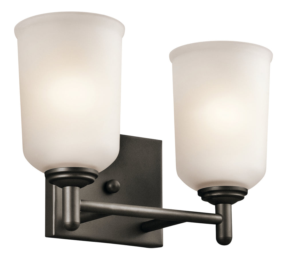 Kichler Canada - Two Light Bath - Shailene - Olde Bronze- Union Lighting Luminaires Decor