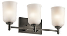 Kichler Canada - Three Light Bath - Shailene - Olde Bronze- Union Lighting Luminaires Decor