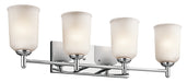 Kichler Canada - Four Light Bath - Shailene - Chrome- Union Lighting Luminaires Decor