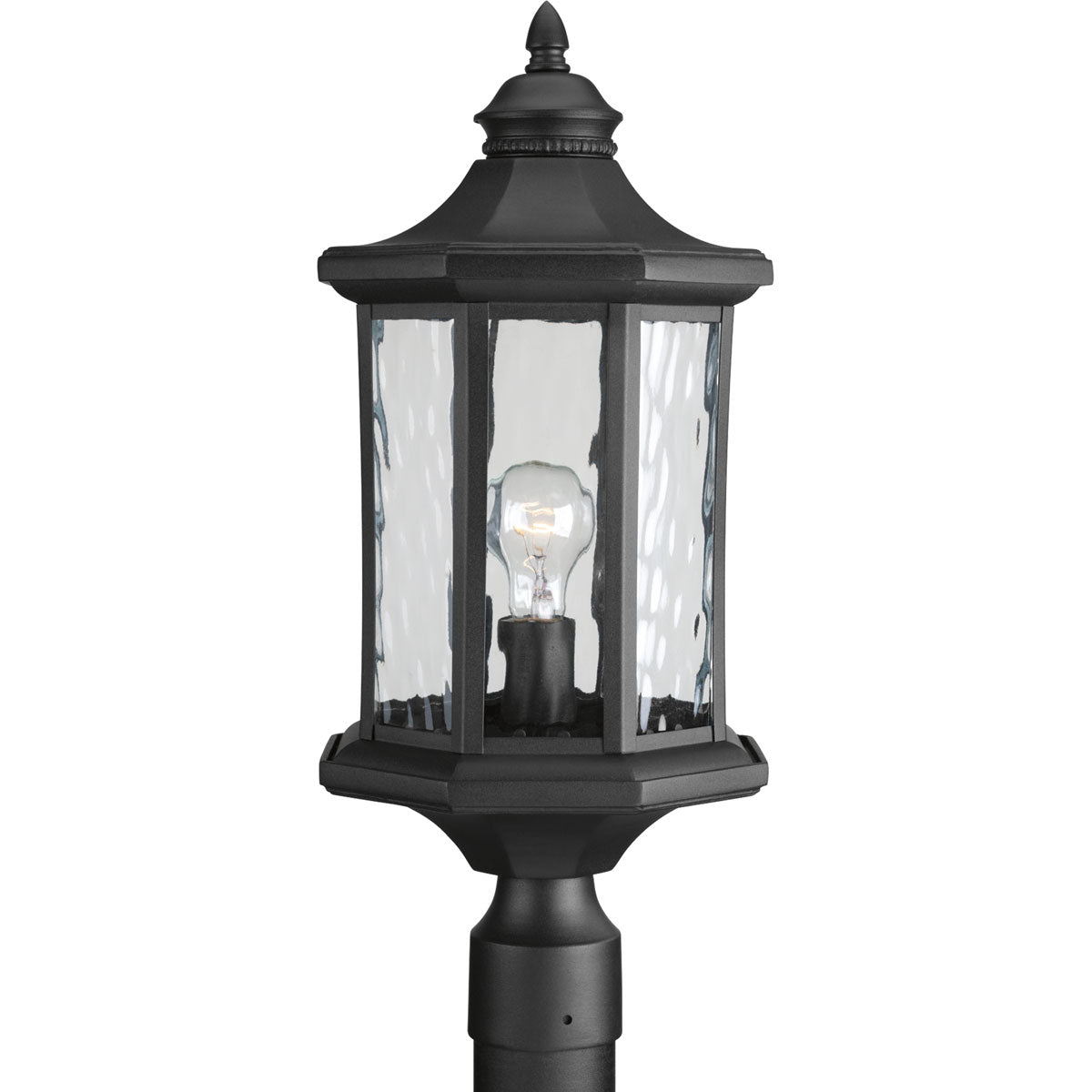 Progress Canada - One Light Post Lantern - Edition - Black- Union Lighting Luminaires Decor