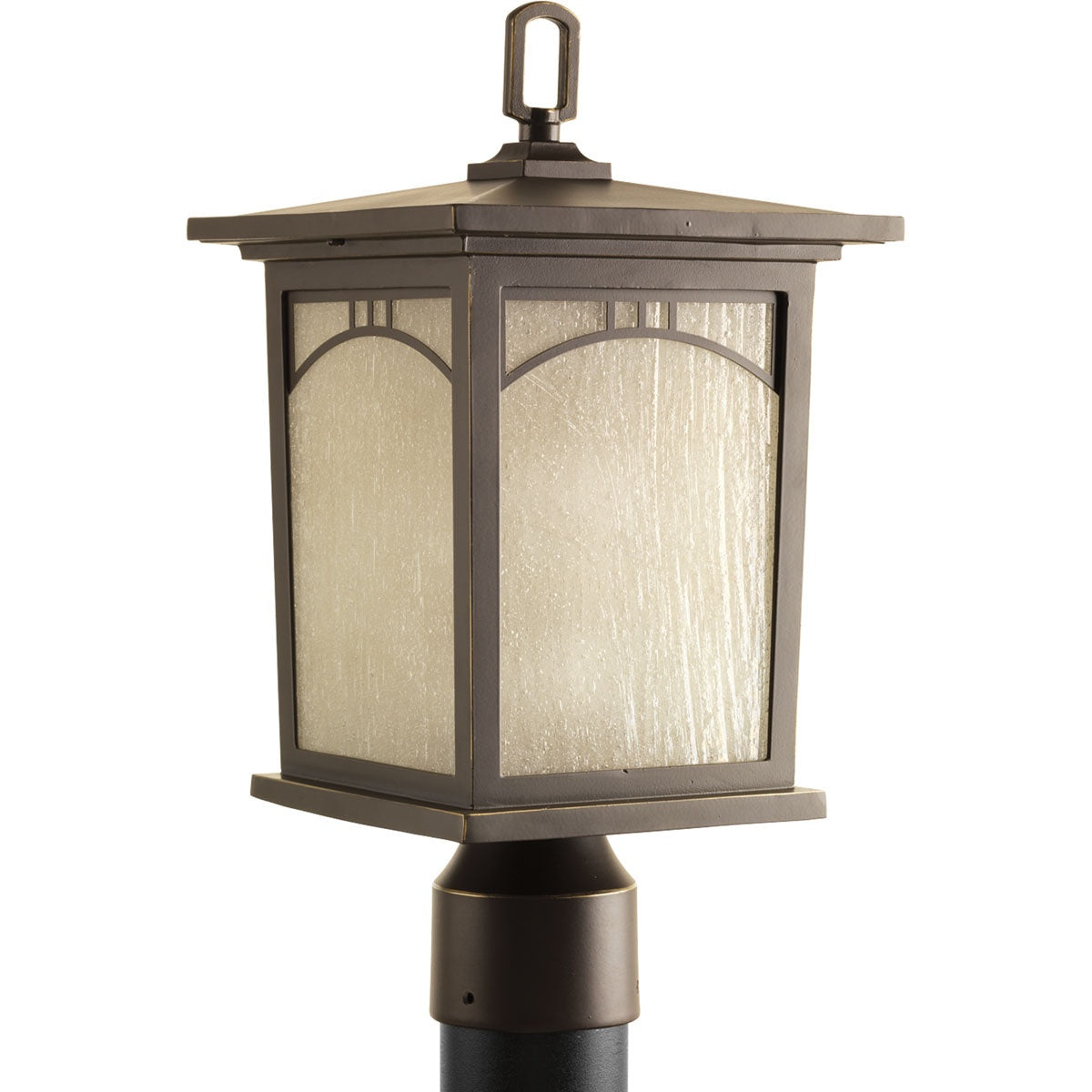 Progress Canada - One Light Post Lantern - Residence - Antique Bronze- Union Lighting Luminaires Decor