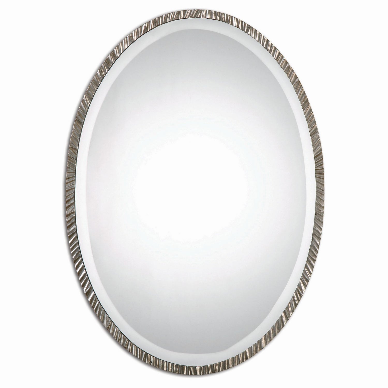 Uttermost - Mirror - Annadel Oval - Polished Nickel- Union Lighting Luminaires Decor