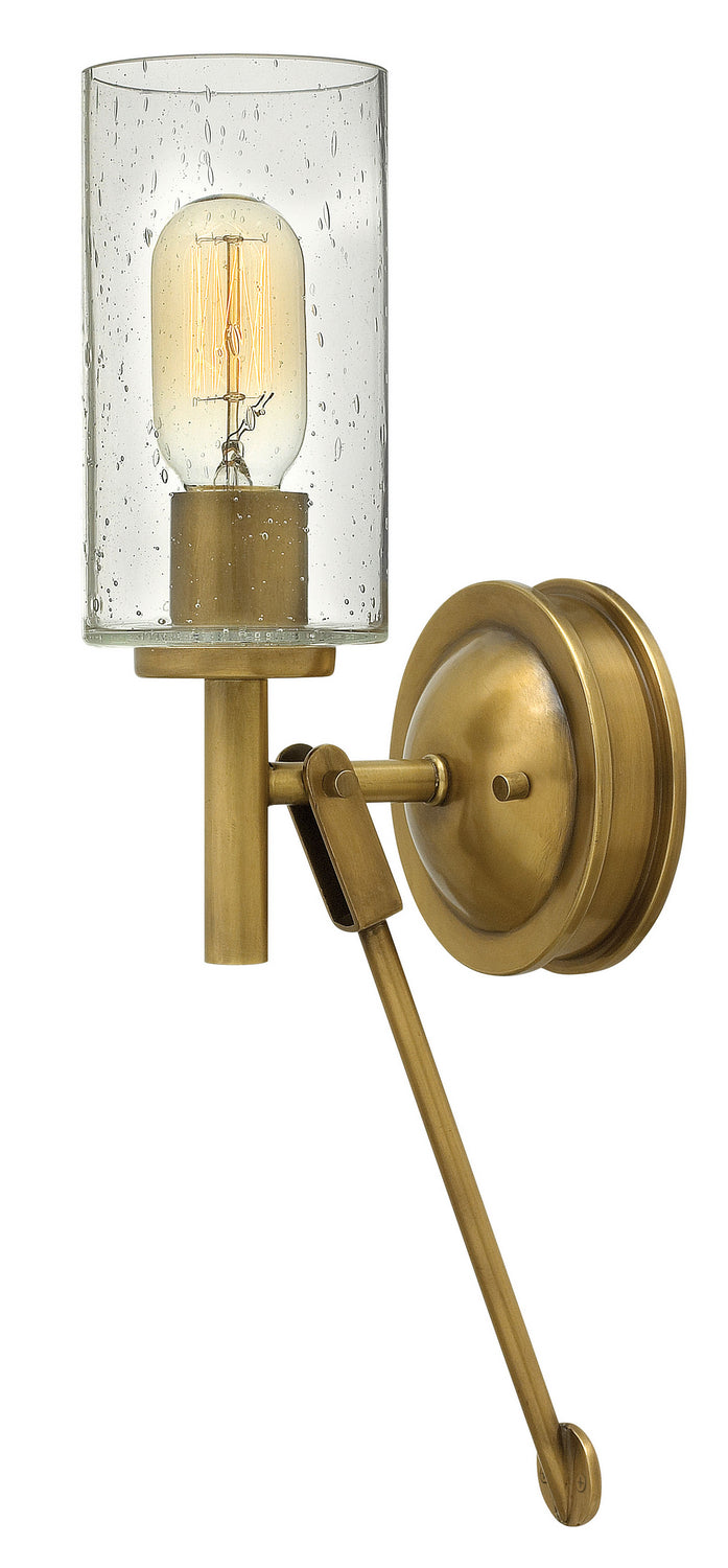 Hinkley Canada - LED Wall Sconce - Collier - Heritage Brass- Union Lighting Luminaires Decor