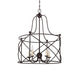 Savoy House - Five Light Pendant - Seneca - English Bronze- Union Lighting Luminaires Decor