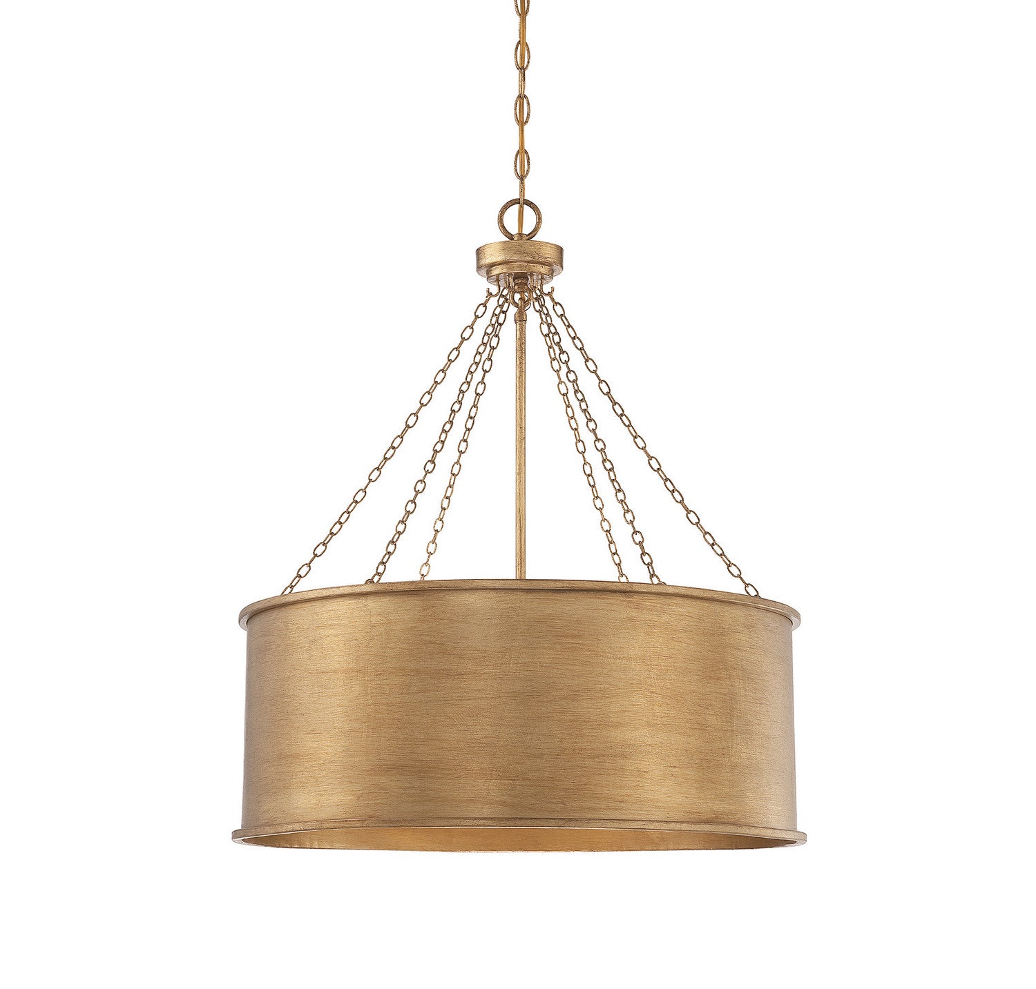 Savoy House - Six Light Pendant - Rochester - Gold Patina- Union Lighting Luminaires Decor