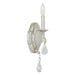 Capital Lighting - One Light Wall Sconce - Blakely - Antique Silver- Union Lighting Luminaires Decor