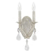 Capital Lighting - Two Light Wall Sconce - Blakely - Antique Silver- Union Lighting Luminaires Decor