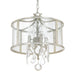 Capital Lighting - Four Light Pendant - Blakely - Antique Silver- Union Lighting Luminaires Decor