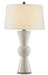 Currey and Company - One Light Table Lamp - Upbeat - Antique White- Union Lighting Luminaires Decor