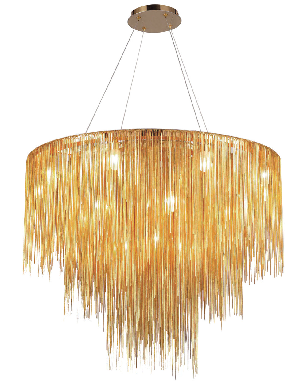Avenue Lighting - LED Pendant - Fountain Ave. - Gold- Union Lighting Luminaires Decor