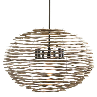 Arteriors - Six Light Pendant - Rook - Natural- Union Lighting Luminaires Decor