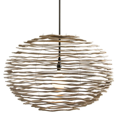Arteriors - One Light Pendant - Rook - Natural- Union Lighting Luminaires Decor